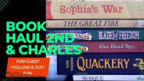 Book Haul!!! 2nd & Charles & Books For Guest Hollow Courses.