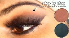 Smokey Eye Makeup Tutorial For Beginners |Smokey Eye For Hooded Eyes |Wedding *Festiv* party Brown 🤎