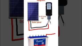12volts Dc solor street light wiring