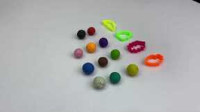 Play with Clay | Clay is great fun to play | Develop child's creativity | Recognise colors and shape