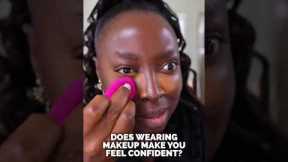 WEARING MAKEUP TO HIDE MY INSECURITIES #shorts