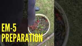 SUBSCRIBER COLUMN: EM-5 ORGANIC INSECTICIDE AND PESTICIDE