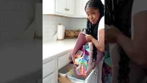 Kids Don’t Cook or Clean?! 🤷🏽‍♀️🧹🧺 #Shorts