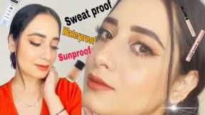 Makeup Tutorial. Sweatproof, waterproof, long lasting, Sunproof makeup.