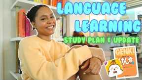 Q2 recap 🇯🇵🇰🇷updated language learning study plan and review
