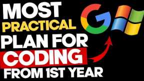 How to start CODING from 1st year! Complete roadmap for CODING for beginners🔥