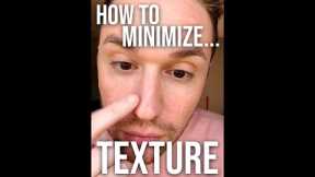 How to MINIMIZE TEXTURE! 🧐 👉🏼 #JohnnyRossMakeup