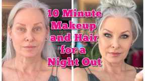 10 Minute Makeup and Hair for a Night Out