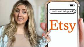 How to Start Selling on Etsy 2024 Beginners Guide