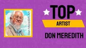 The Beauty of Hand-Drawn Acrylic Art - https://donmeredithart.net #acrylicpainting #handdrawing