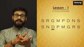 Nihal Maatangi School  Saraliswaras- Lesson-1 |  Scale -  A. 4-speeds