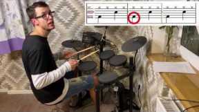 Yamaha DTX452K | Learning how to play drums | drum lessons for beginners | easy drum beats