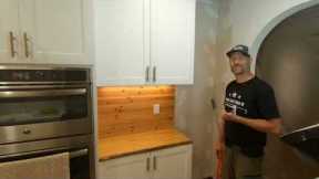 $40,000 Kitchen Renovation With Custom Wall Texture | THE HANDYMAN |