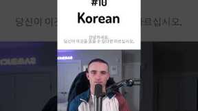 Most Difficult Languages in the World