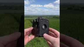 Using A 1931 Film Camera 🎞️ #expiredfilmclub #filmcamera #filmphotography #photography #nostalgia