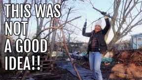 NOT A GOOD ALLOTMENT IDEA! / ALLOTMENT GARDENING FOR BEGINNERS