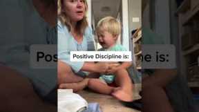What is Positive Discipline and how can we use it with our toddlers