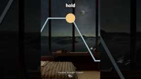 Breathing Exercise for Anxiety 1 Minute (5-5-5-5)  #breathingforanxiety #breathing #relaxing