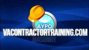 VaContractorTraining.com - Masonry Training Course