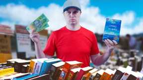 I bought 100 books in languages I can't speak