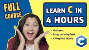 C Programming Full Course for Beginners - Learn C in 2022