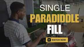 Learn THIS single Paradiddle Drum FILL pattern!(DRUM LESSON)