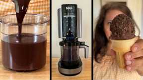 Ninja CREAMi Turns Healthy Smoothies into SCOOPABLE Ice Cream! (dairy free vegan)