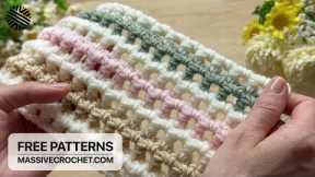Crochet a Unique Beauty! 😍 Very Easy Baby Blanket Pattern for Beginners