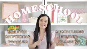 Homeschool Kindergarten Plans 2024-2025 | Curriculum + Rhythms