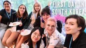 Flying to Korea to study the language! | Vlog [English] [CC]