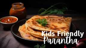 Healthy Vegan Stuffed Parantha | Kid-Friendly & Delicious Breakfast Recipe!