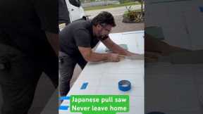 Japanese pull saw……..Never leave home without it!!! #woodworking #carpentry #handtools