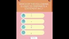 C language quiz for beginners