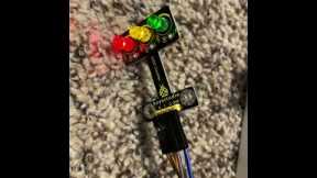 Simple traffic light circuit using microbit #Microbit #BBC. #Coding