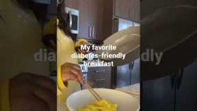My favorite diabetes-friendly egg breakfast #shorts