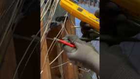 How to trace electrical wires like a PRO (the BEST way) #electrican #electrical #electricity