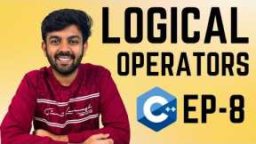 Logical operators | C++ for Beginners Ep-8 | code io - Tamil