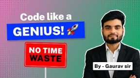 Learn to Code Like a Genius | How to Learn Coding for Beginners by Gaurav Pandey!
