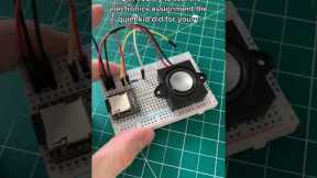 When The Quiet Kid Does Your Homework 💀 #electronics #arduino #engineering