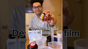 Developing your own film at home is very easy #analogphotography #filmphotography #35mm