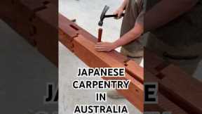 Traditional Japanese joinery #carpentry #building #joinery #home #handcrafted #handmade