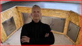 Outdoor Kitchen Upgrade: Stainless Steel BBQ Doors Install