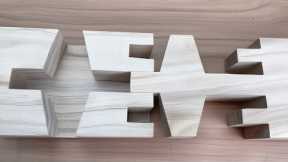 The Secret of Ancient Carpentry – How to Join Wood Solidly Without Nails!