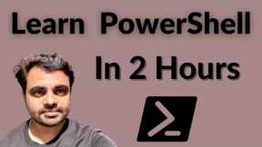Powershell Full Course for Beginners to Advanced | learn Automation Fast