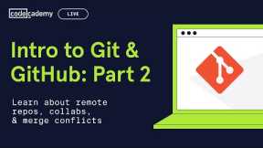 Git Tutorial for Beginners | Part 2: Collaboration, Merge Conflicts & Cherry-Picking
