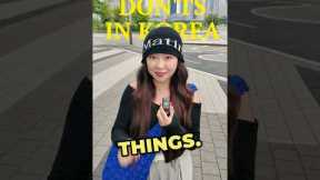 Korean Etiquette: 9 Don’ts in Korea