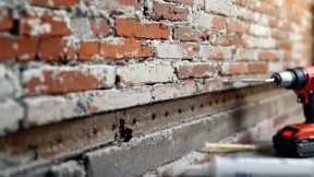 Horizontalsperre im Mauerwerk selbst machen: Schritt-für-Schritt Anleitung