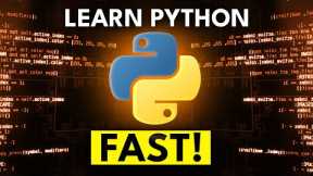 Do THIS instead of watching endless tutorials - how I’d learn Python FAST…