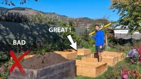 Our Planter Boxes Didn't Work: These ones will!