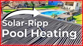 DIY Solar Pool Heater Upgrade: Ribbed Pipes Explained!